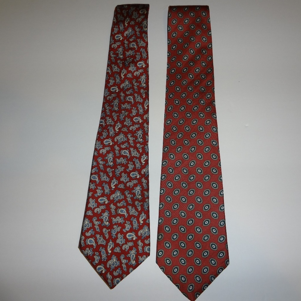 Two red ties from Granddad